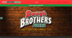 Desktop Screenshot of doughbrotherspizzeria.com